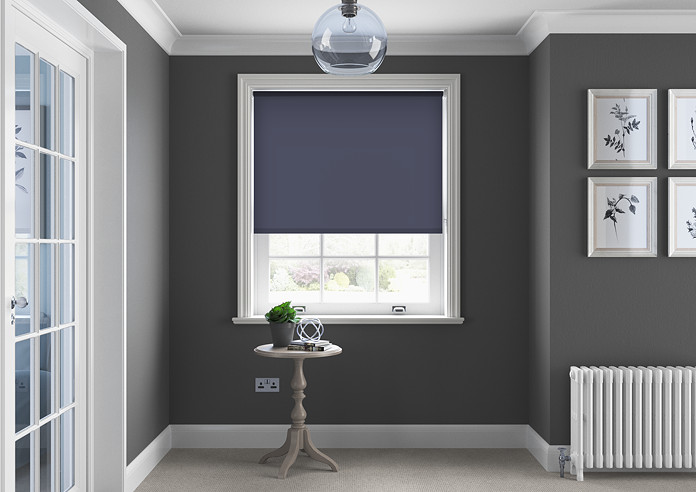 Eco Friendly, Dusky Blue - Twist&Fit Roller Blind - Image 5